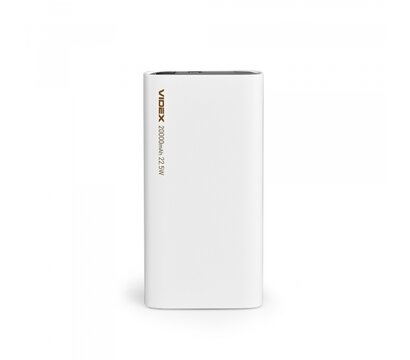 Зображення 2 УМБ Videx VPB-320 20000mAh 22.5W White (VPB-320-W)