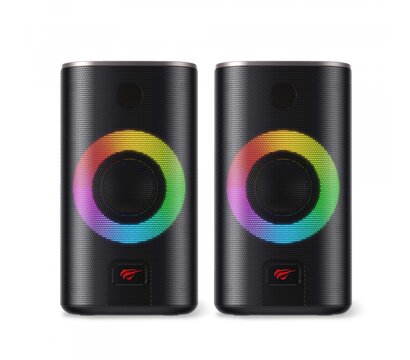 Зображення 2 Акустична система  Havit HV-SK212SE USB RGB Black