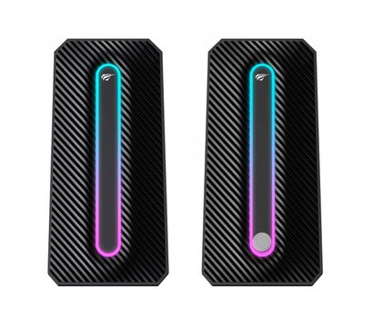 Зображення 3 Акустична система  Havit HV-SK216 USB RGB Black