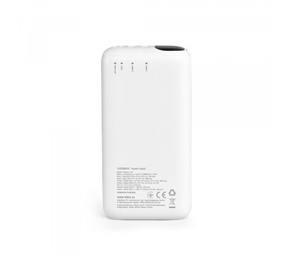 Зображення 3 Повербанк Videx VPB-297 30000mAh 22.5W White (VPB-297-W)