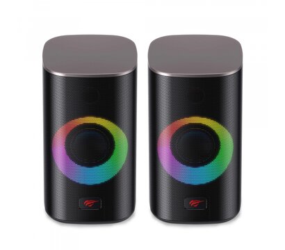 Зображення 3 Акустична система  Havit HV-SK212SE USB RGB Black