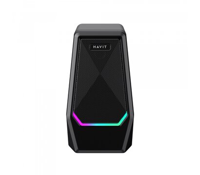 Зображення 4 Акустична система  Havit SK768 USB 10W RGB Black