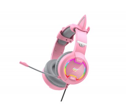 Зображення 5 Навушники Havit HV-H2233d Cat Pink
