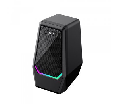 Зображення 5 Акустична система  Havit SK768 USB 10W RGB Black