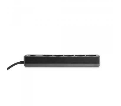 Зображення 5 Мережевий фільтр Videx Oncord з/з 5р 3м Switch Black (VF-PD53G-B)