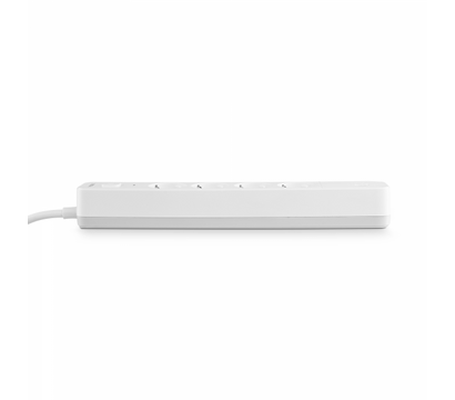 Изображение 6 Сетевой фильтр Videx Oncord с/з 4р 3м Switch White (VF-PD43G1QC1PD-W) 4 розеток