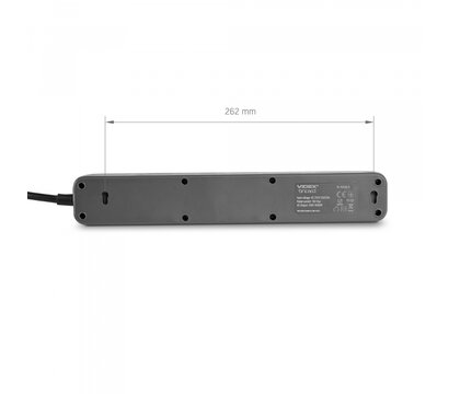 Зображення 6 Мережевий фільтр Videx Oncord з/з 5р 3м Switch Black (VF-PD53G-B)