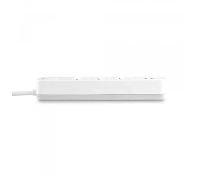 Изображение 6 Сетевой фильтр Videx Oncord с/з 3р 3м Switch White (VF-PD33G2U1C-W) 3 розеток