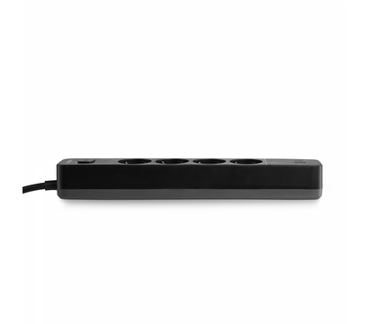 Изображение 6 Сетевой фильтр Videx Oncord с/з 4р 3м Switch Black (VF-PD43G1QC1PD-B)