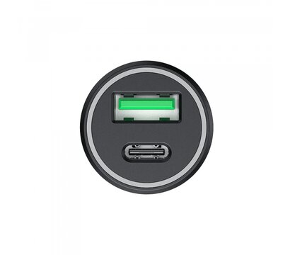 Зображення 8 Зарядний пристрій Havit HV-CC613 20W USB+USB-C Black