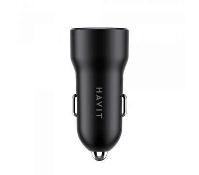 Зображення 9 Зарядний пристрій Havit HV-CC613 20W USB+USB-C Black