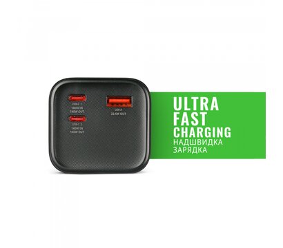 Зображення 13 Універсальна мобільна батарея Videx VPB-316 30000mAh 162W PD140W (VPB-316-G)
