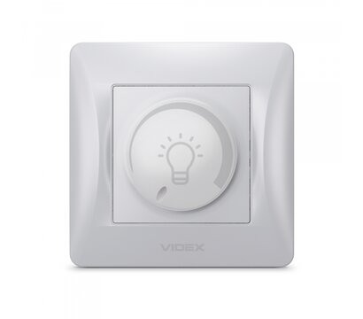 Зображення 2 Світлорегулятор Videx Binera Silver (VF-BNDML200-SS)