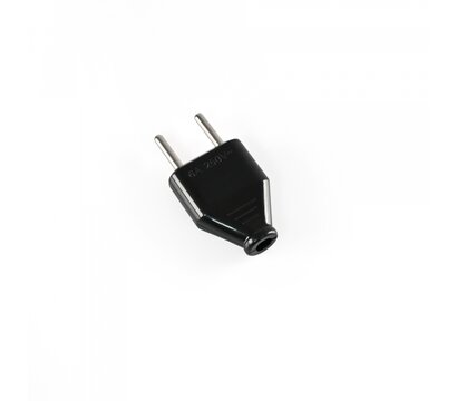 Зображення 2 Вилка електрична Titanum Standart б/з 6А Black (TF-PL106-B)