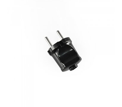 Зображення 2 Вилка електрична Titanum Standart б/з 10А Black (TF-PL110-B) -