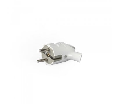 Изображение 2 Вилка электрическая Titanum Standart c/з 16А White (TF-PL316G-W)