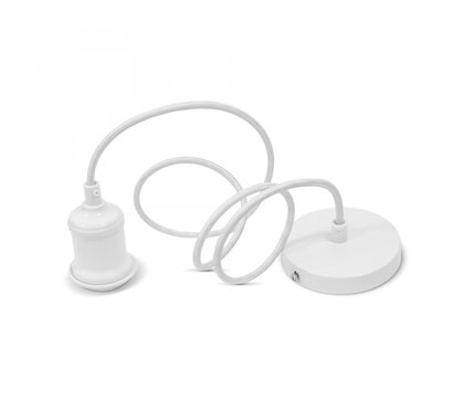 Изображение 2 Светодиодный светильник Videx Е27 1,1м metal White (VL-PD116IW)