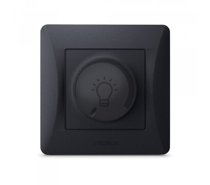 Зображення 2 Регулятор освітлення Videx Binera Graphite (VF-BNDML200-BG)