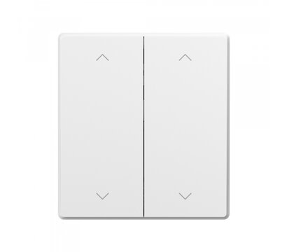 Зображення 2 Вимикач Videx Nota White (VF-NT-SW2P-WH) Вбудований монтажа
