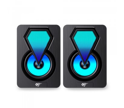 Изображение 2 Акустическая система  Havi HV-SK210 mini PRO USB 2.0 RGB Black