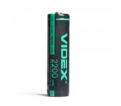 Изображение 2 Аккумулятор Videx 18650-Р Li-lon 2200mAh Box 1шт.