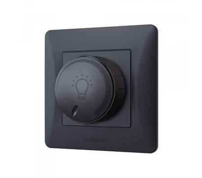 Зображення 3 Регулятор освітлення Videx Binera Graphite (VF-BNDML200-BG)