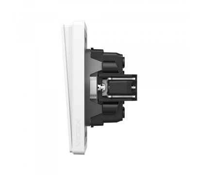 Зображення 3 Вимикач Videx Nota White (VF-NT-SW2P-WH) Вбудований монтажа