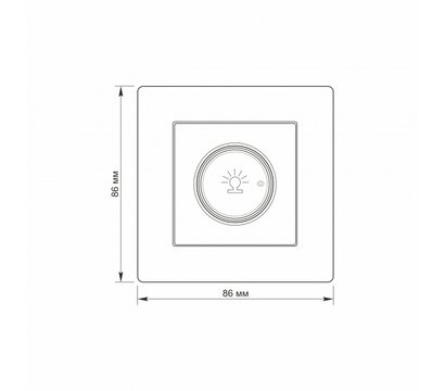 Зображення 4 Світлорегулятор Titanium Standart White (TF-ST-DM500-W)