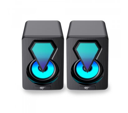 Изображение 4 Акустическая система  Havi HV-SK210 mini PRO USB 2.0 RGB Black