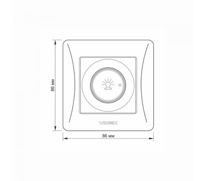 Зображення 5 Регулятор освітлення Videx Binera Black (VF-BNDM600-BG)