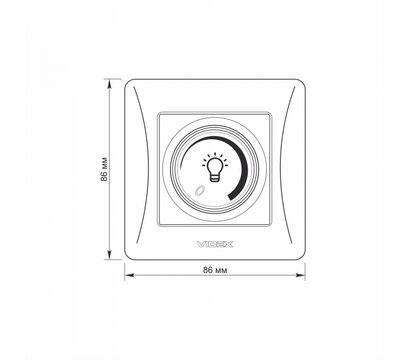 Зображення 5 Світлорегулятор Videx Binera Silver (VF-BNDML200-SS)