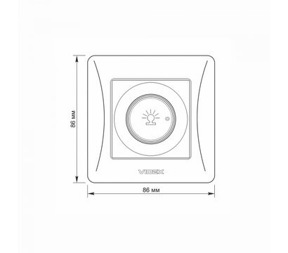 Зображення 5 Регулятор освітлення Videx Binera Cream (VF-BNDM600-CR)