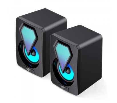Изображение 5 Акустическая система  Havi HV-SK210 mini PRO USB 2.0 RGB Black