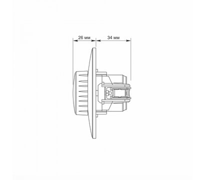 Зображення 6 Світлорегулятор Videx Binera Silver (VF-BNDML200-SS)