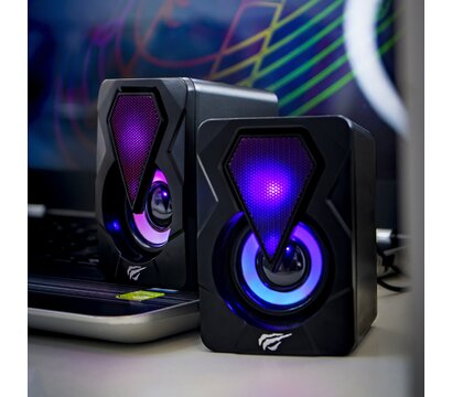Изображение 6 Акустическая система  Havi HV-SK210 mini PRO USB 2.0 RGB Black