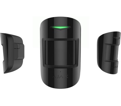 Зображення 3 Комбінований датчик Ajax CombiProtect Black накладний, Колір: чорний