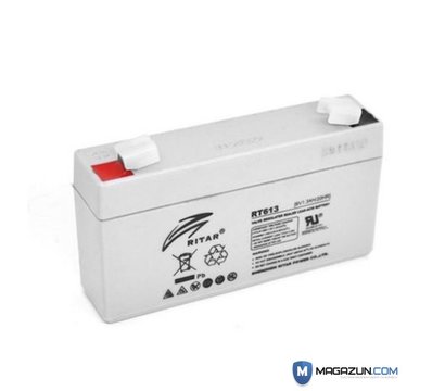 Зображення 2 Свинцево-кислотний акумулятор Ritar DC12-80, 12V 80Ah, Ємність (Аг): 80 А·год