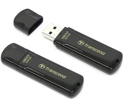 Зображення 2 Накопичувач USB Transcend JetFlash 700 Black 64GB USB 3.0 - TS64GJF700