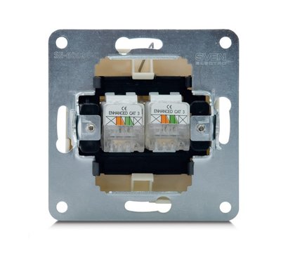 Изображение 2 Розетка Sven Comfort SE-60034-C без заземления
