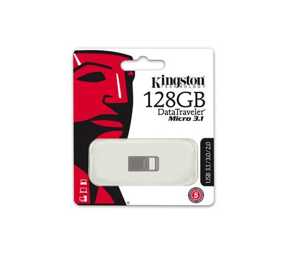 Изображение 2 Накопитель USB Kingston DataTraveler Micro 128GB USB 3.1 - DTMC3/128GB