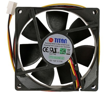 Зображення 2 Охолодження для корпусу Titan TFD-8025M12Z