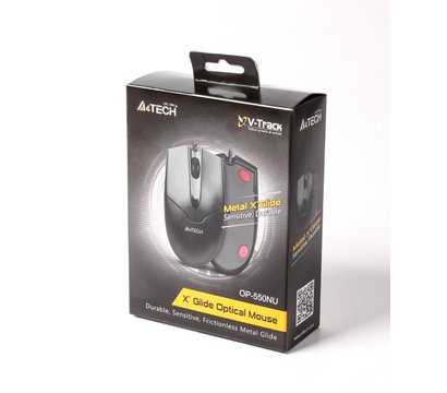 Зображення 2 Миша A4Tech OP-550NU USB Black