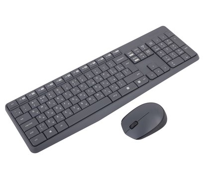 Изображение 2 Комплект мышь + клавиатура Logitech MK235 USB Black — 920-007948