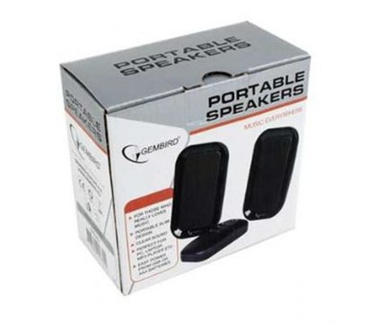 Изображение 3 Акустическая система 2.0 Gembird SPK623 Black