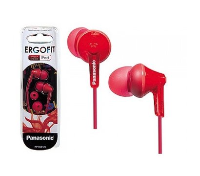 Зображення 2 Навушники Panasonic RP-HJE125E-R звичайні