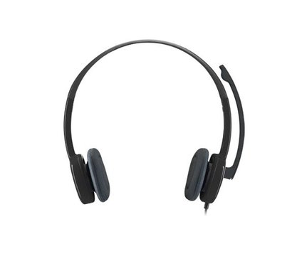 Зображення 2 Навушники Logitech H151 Stereo Black — 981-000589 звичайні
