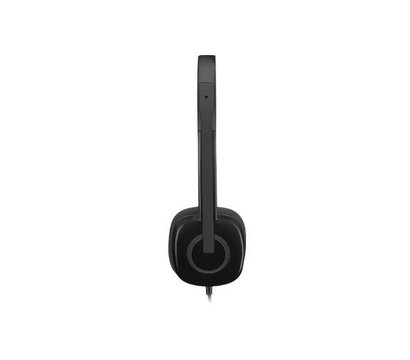 Зображення 3 Навушники Logitech H151 Stereo Black — 981-000589 звичайні