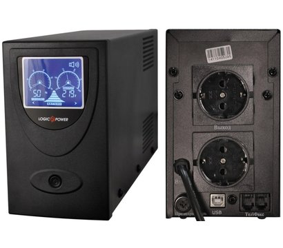 Зображення 2 ДБЖ лінійно-інтерактивний LogicPower UL2000VA