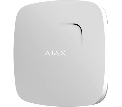 Зображення 3 Датчик диму Ajax FireProtect Plus White накладний, Колір: білий