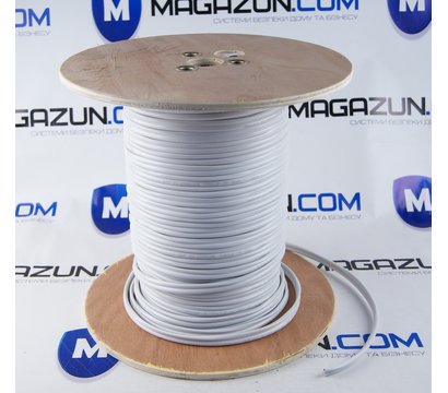Зображення 2 Коаксіальний кабель BiCoil RG-59 White 1м.